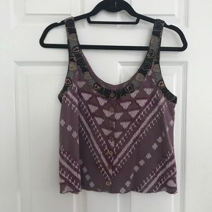 Free People pattered tank